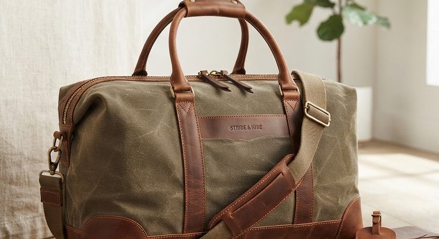 Overnight Duffel — detail view